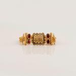 Gold Bracelet in Plain Design for Ladies 