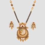 Beautiful Gold Mangalsutra Pendant Set for Ladies with Beautiful Design 