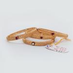 Beautiful Gold Ladies Bangles with Adoreable Design for Daily Use