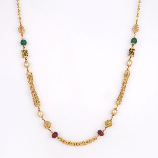 22k Gold Matar mala Chain for Ladies 