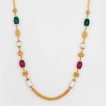 Gold Matar Mala with Adoreable Design & Beads 