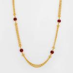 Adoreable Gold Mala Chain with Beautiful Design 