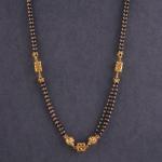 Fabulous Gold Small Mangalsutra with Beautiful Design for Ladies 