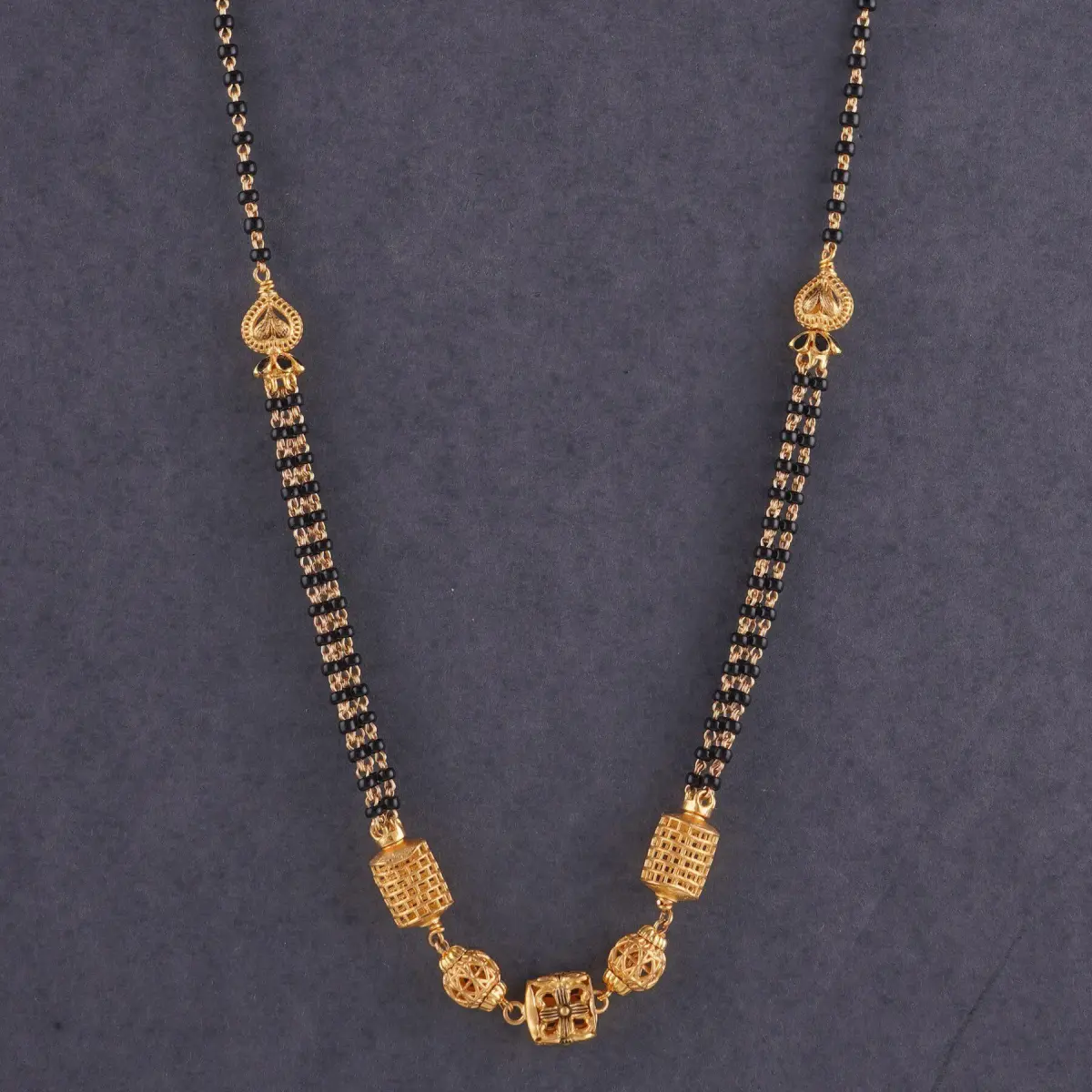 Adoreable Gold Small Mangalsutra with Fabulous work & Design 