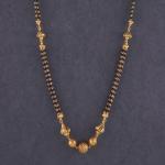 Amazing Design Light Weight Gold Small Mangalsutra for Ladies 