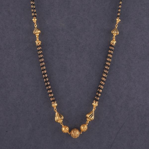 Amazing Design Light Weight Gold Small Mangalsutra for Ladies 