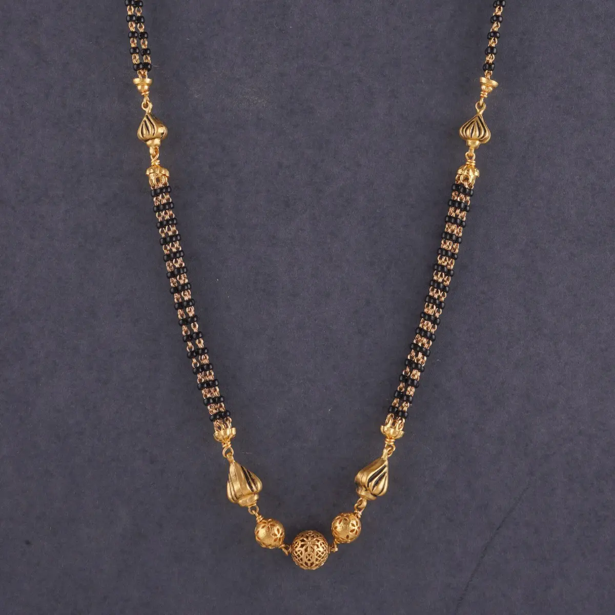 Amazing Design Light Weight Gold Small Mangalsutra for Ladies 