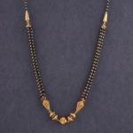 Fancy Gold Small Mangalsutra for Ladies in Beautiful Design 