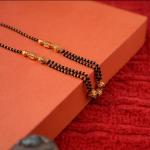 Beautiful Gold Small Mangalsutra for Ladies with Beautiful Design 