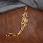 Gold Antique Bracelete for Ladies with Amazing Design 