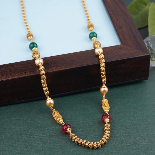 22k Gold Matar Mala in Elegnat Design 