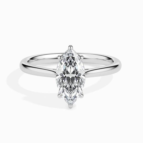 Custom Made 0.50ct Moissanite Solitaire Ring by Solitairz Affair