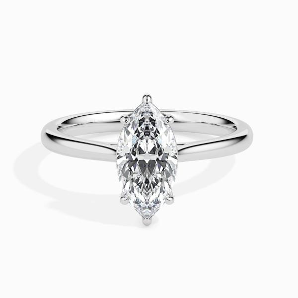 Custom Made 2 Carat Moissanite Eleanor Solitaire Ring by Solitairz Affair