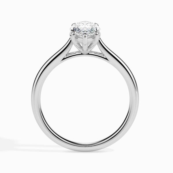 Custom Made 2 Carat Moissanite Eleanor Solitaire Ring by Solitairz Affair