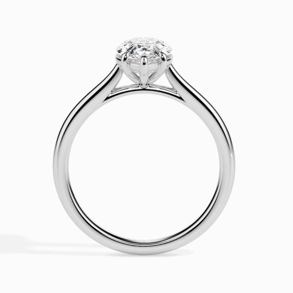 Custom Made 2 Carat Moissanite Sole Solitaire Ring by Solitairz Affair