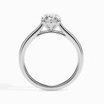 Custom Made Sole Solitaire Engagement Moissanite Ring by Solitairz Affair