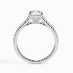 Custom Made 2 Carat Moissanite Wed Solitaire Ring by Solitairz Affair