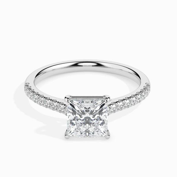 Custom Made 1.5 Carat Moissanite Hermit Solitaire Ring by Solitairz Affair