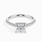 Custom Made Solitaire Engagement Moissanite Ring by Solitairz Affair