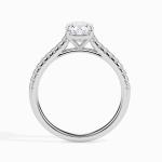 Custom Made Solitaire Engagement Moissanite Ring by Solitairz Affair