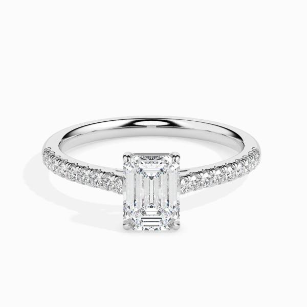 Custom Made 1.5 Carat Moissanite Bingle Solitaire Ring by Solitairz Affair