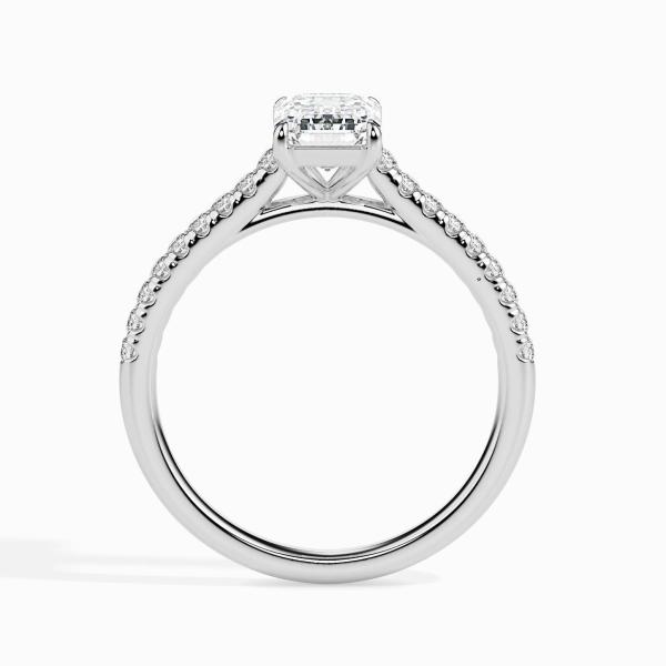 Custom Made Solitaire Engagement Moissanite Ring by Solitairz Affair