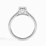 Custom Made 1.5 Carat Moissanite Waver Solitaire Ring by Solitairz Affair