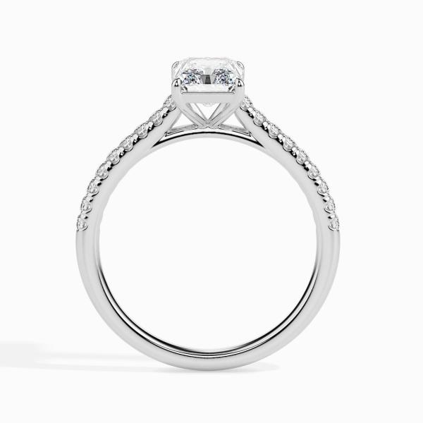 Custom Made Solitaire Engagement Moissanite Ring by Solitairz Affair