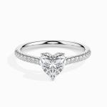 Custom Made 1.5 Carat Moissanite Ivy Solitaire Ring by Solitairz Affair