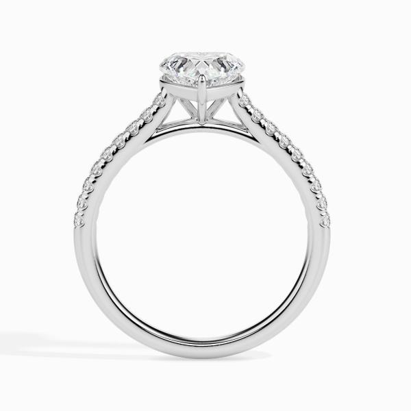 Custom Made 2 Carat Moissanite Ivy Solitaire Ring by Solitairz Affair