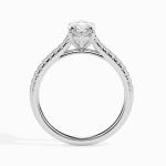 Custom Made Solitaire Engagement Moissanite Ring by Solitairz Affair