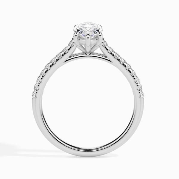 Custom Made Solitaire Engagement Moissanite Ring by Solitairz Affair