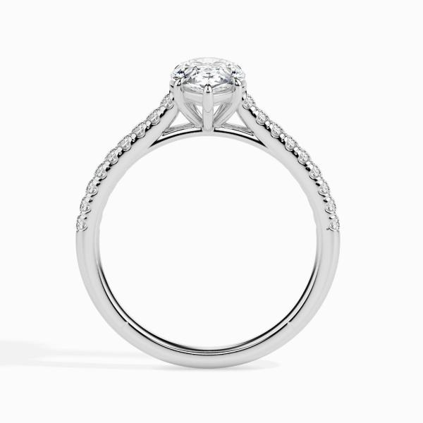 Custom Made 1.5 Carat Moissanite Mark Solitaire Ring by Solitairz Affair