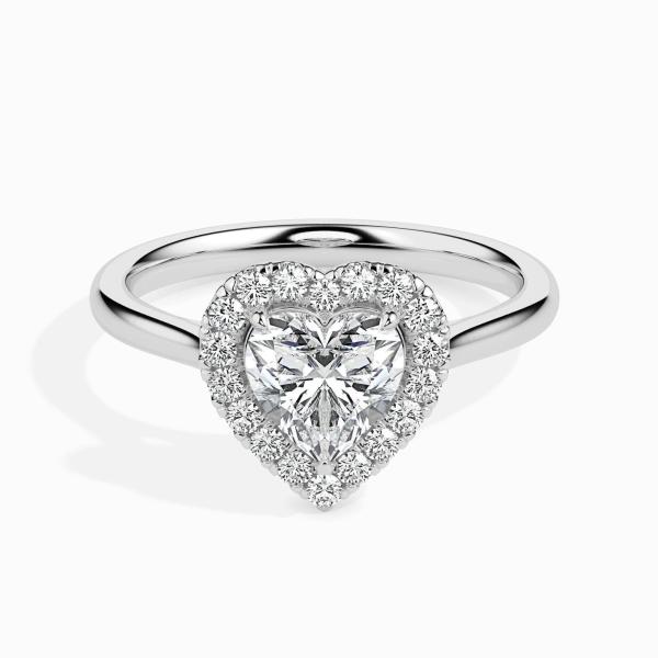 Custom Made 2 Carat Halo Moissanite Welkin Ring by Solitairz Affair