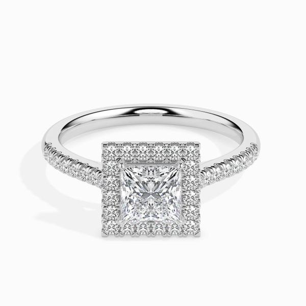 Custom Made 2 Carat Halo Moissanite Brianna Ring by Solitairz Affair