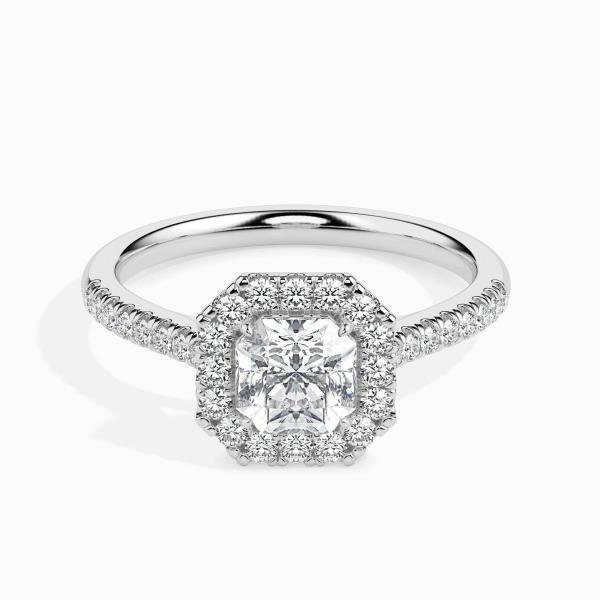 Custom Made 2 Carat Halo Moissanite Amira Ring by Solitairz Affair