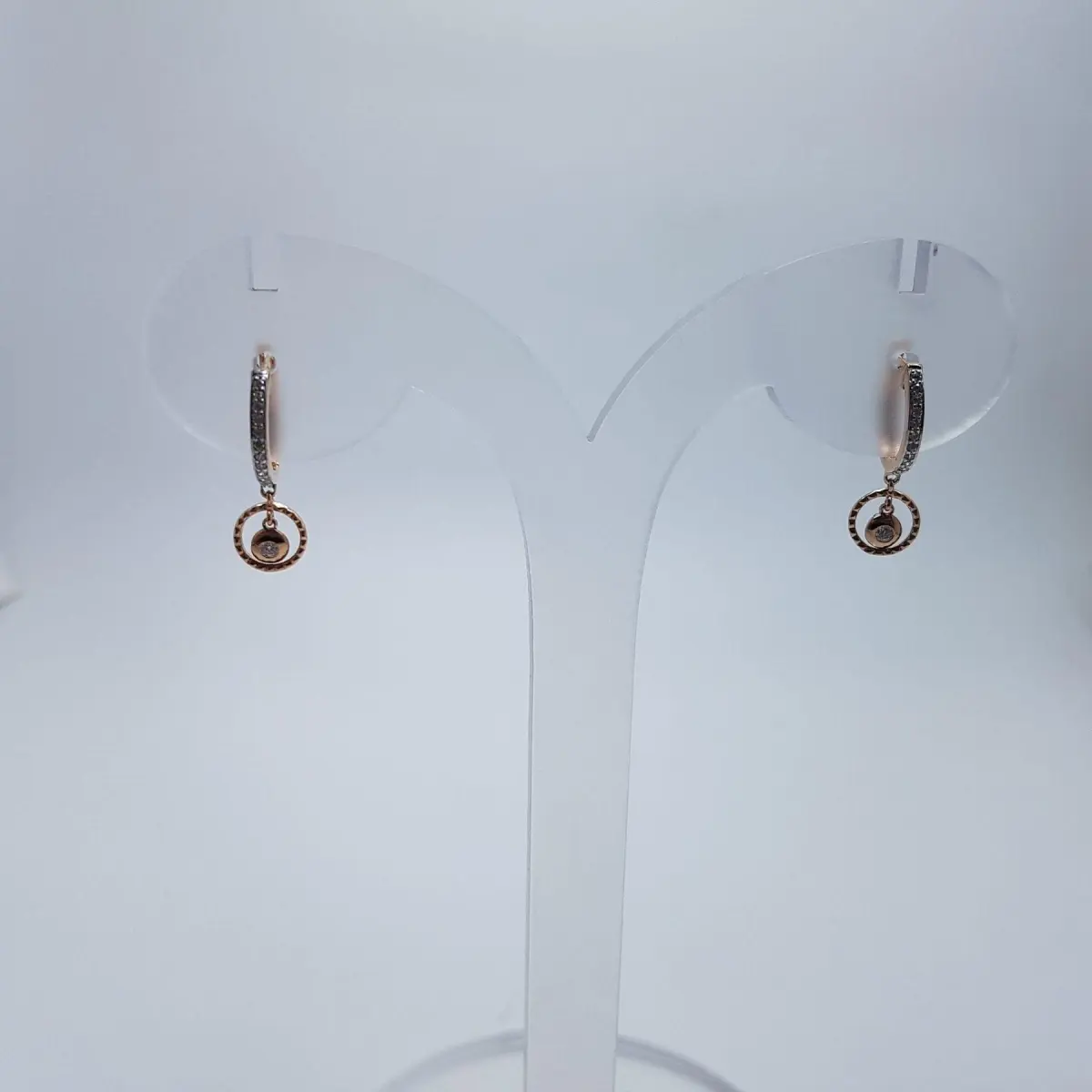 Rose Gold Hanging Bali Pair Zerkons for Daily Use