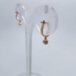 Rose Gold Hanging Bali Pair Zerkons for Daily Use