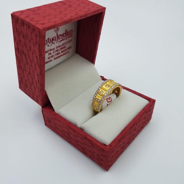 Gold beautiful Gents Ring with Fancy Design