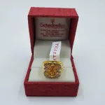 Gold Solid Cast Gents Ring