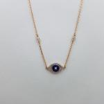 ROSE GOLD CHAIN WITH ADOREABLE EVIL-EYE PENDANT