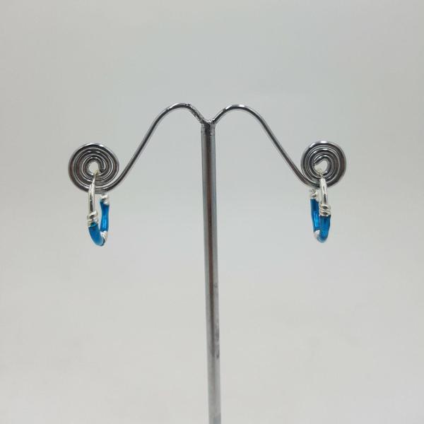 SILVER BLUE BALI PAIR