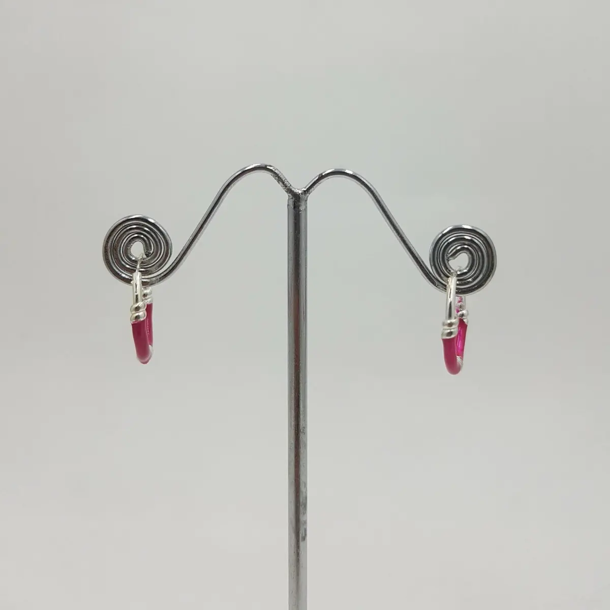 SILVER PINK BALI PAIR