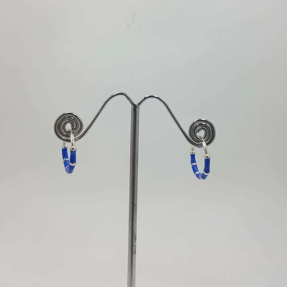 SILVER BLUE BALI PAIR