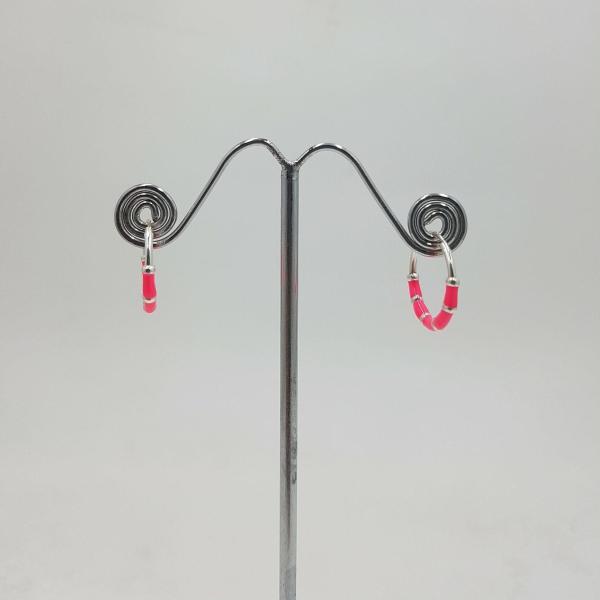 SILVER PINK BALI PAIR