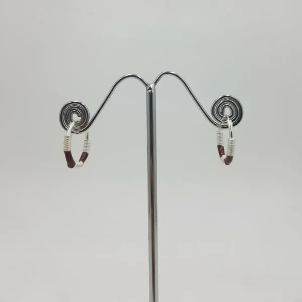 SILVER BROWN BALI PAIR