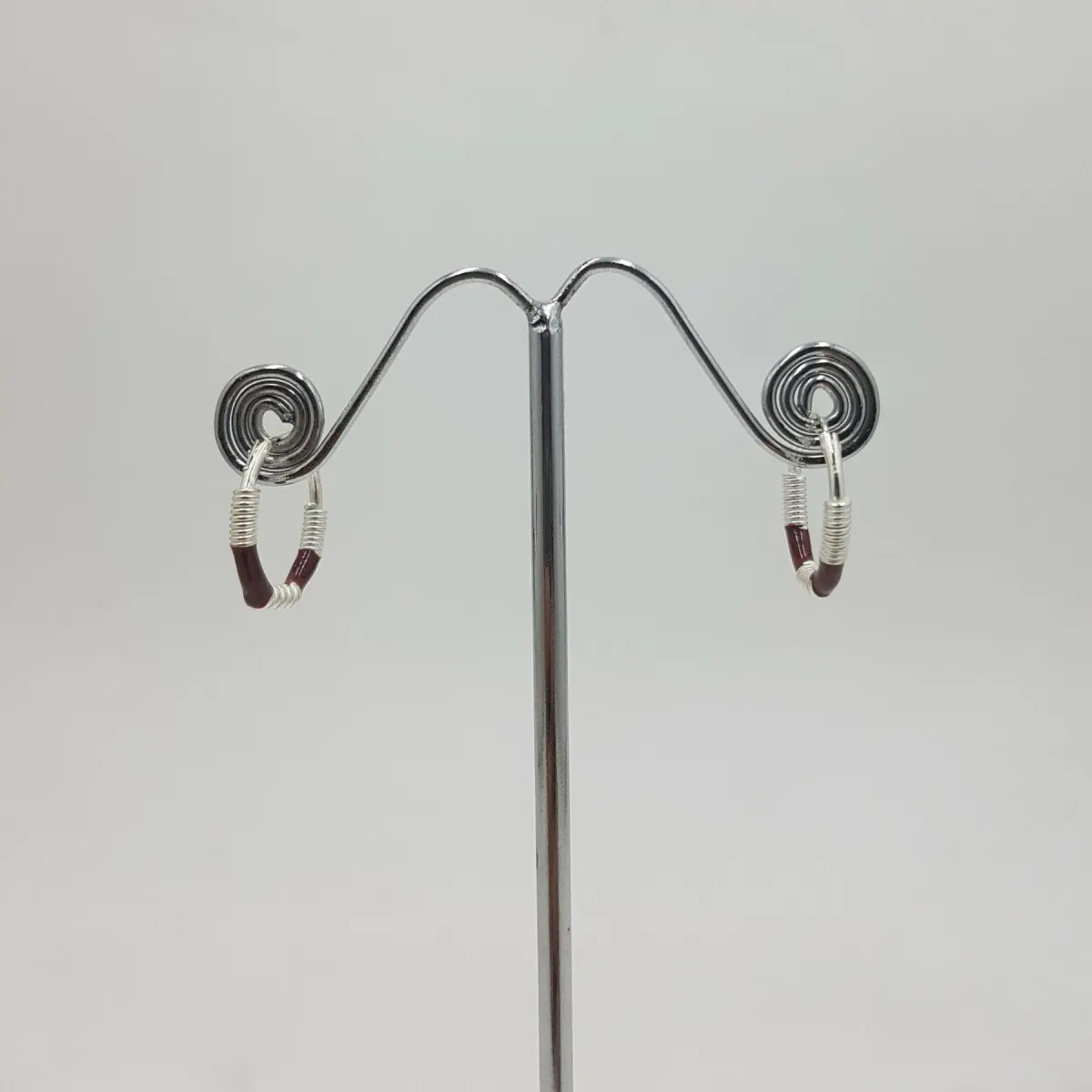 SILVER BROWN BALI PAIR