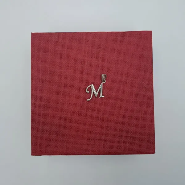 ADOREABLE SILVER M-ALPHABET PENDANT