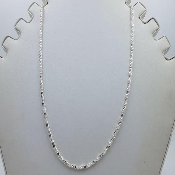 925 STERLING SILVER CHAIN IN PLAIN DESIGN 