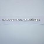 STERLING SILVER CUBAN BRACELET FOR GENTS